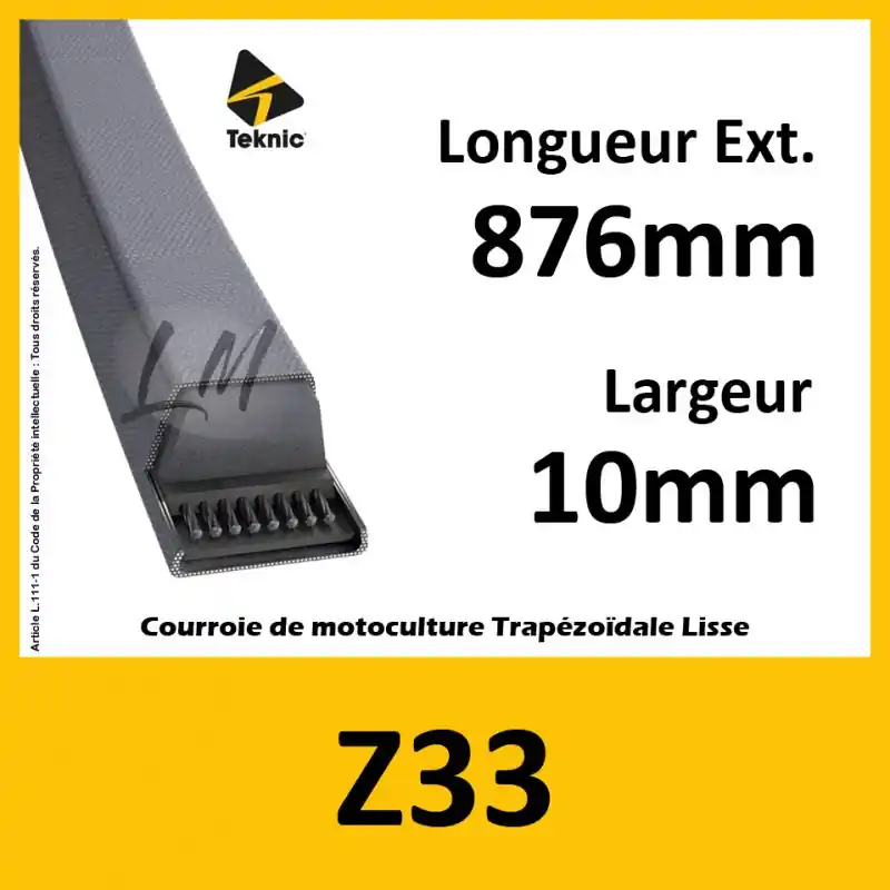 Commande En Gros Courroie Z33 – Teknic