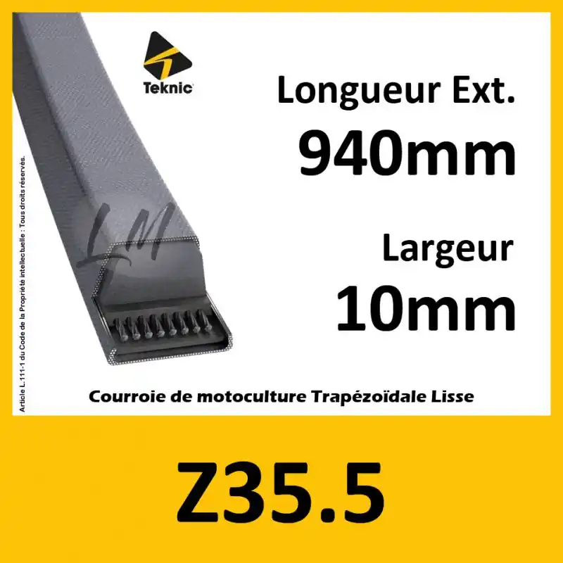 Usine Directe Courroie Z35.5 – Teknic