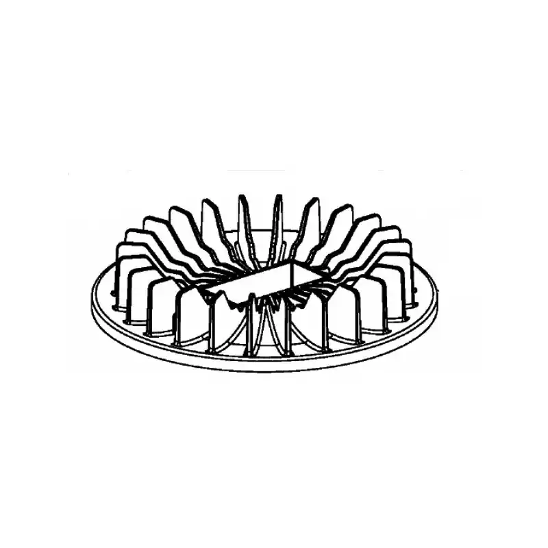 Soldes Ventilateur inférieur carter tondeuse outils Wolf N42PB
