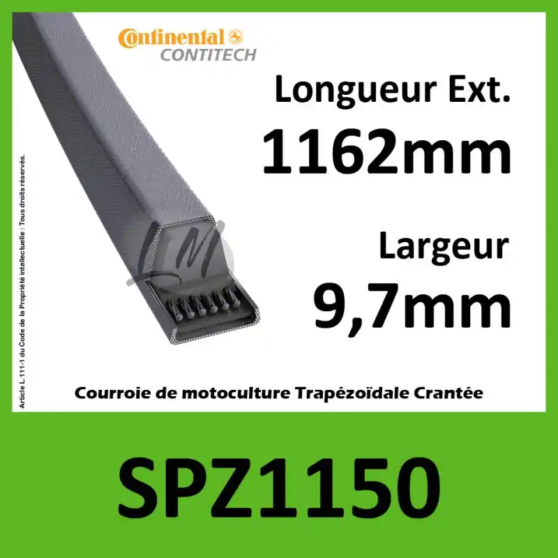 Acheter Direct Courroie SPZ1150 – Continental
