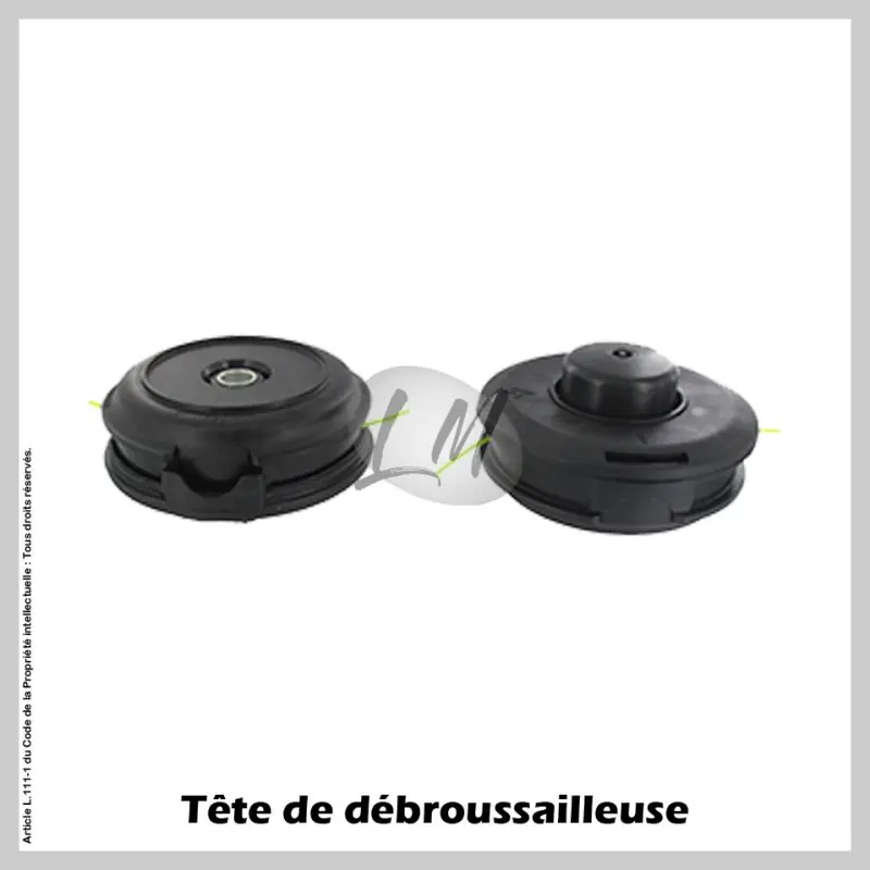 Tête débroussailleuse 2 fils TECOMEC TAP-N-GO Ø130 M10x1.25 FG Soldes