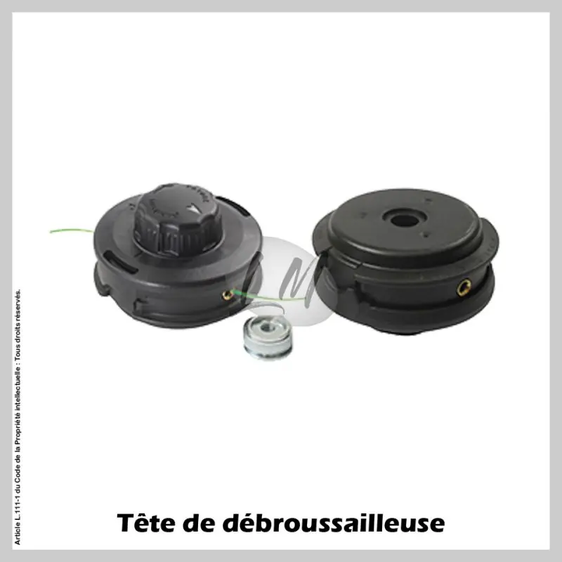 Tête débroussailleuse 2 fils TECOMEC TAP-N-GO Ø109 Must-Have