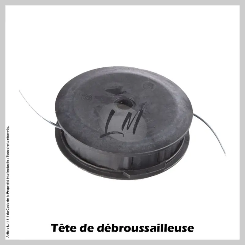Tête débroussailleuse TECOMEC TAP-N-GO Ø130 M12x1.75 FG Bon Marché