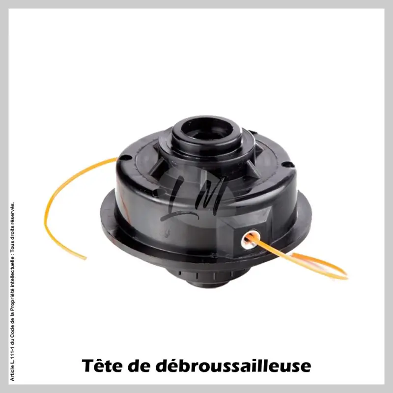 Tête débroussailleuse TECOMEC pour MC CULLOCH TAP-N-GO Ø100 F Certifié