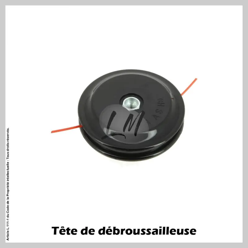 Commander Vite Tête débroussailleuse 2 fils écrou alu Ø125 M10x1,25 FG