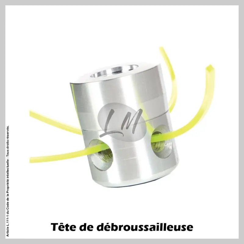 Tête débroussailleuse 2 fils alu Ø47 Soldes