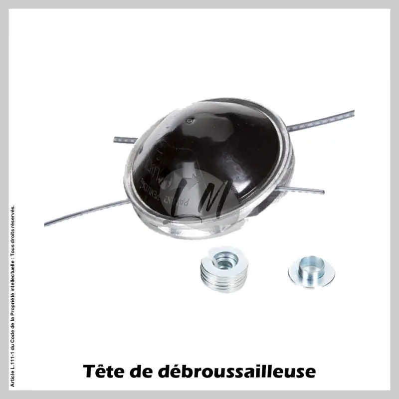 Vente Directe Têtes débroussailleuse 2 fils OREGON Jet-Fit aluminium Ø105