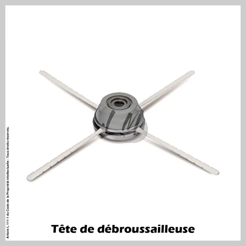 Tête débroussailleuse Prodisc 4 couteaux TECOMEC Ø80 Promotion Saisonnière