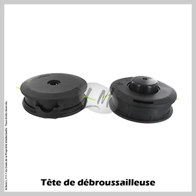 Tête débroussailleuse 2 fils TECOMEC TAP-N-GO Ø130 Offre Exclusive