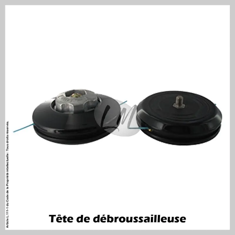 Dernier Modèle Tête débroussailleuse 2 fils Ø125 M10x1,50 MG