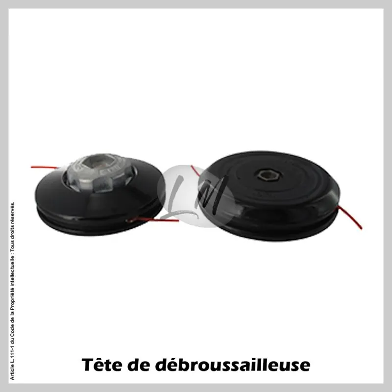 Tête débroussailleuse 2 fils Ø125 M12x1,75 FG Achat Immédiat