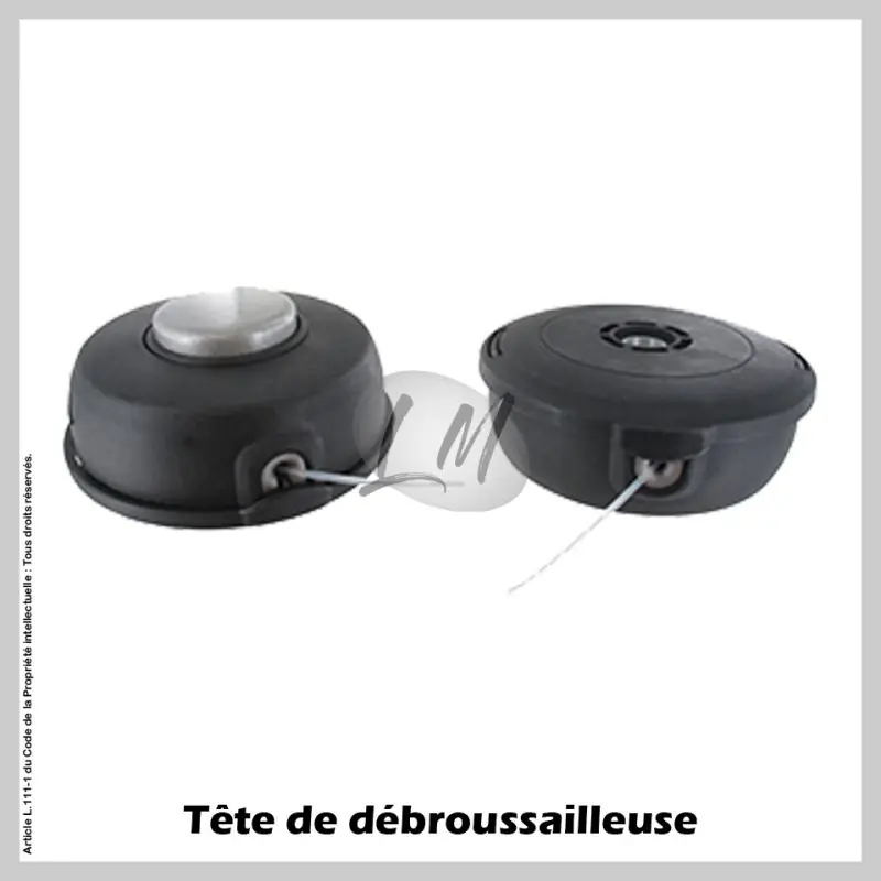 Commander Vite Tête débroussailleuse 2 fils HUSQVARNA Ø145 M12x1,75