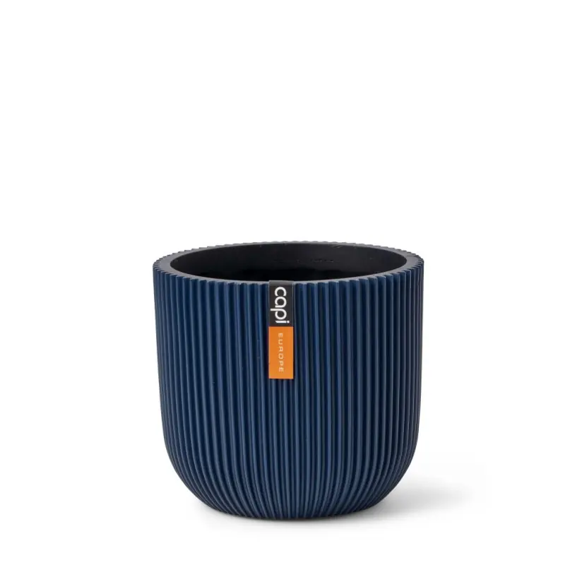 Produit De Marque /Pot boule Groove 17×15 bleu foncé