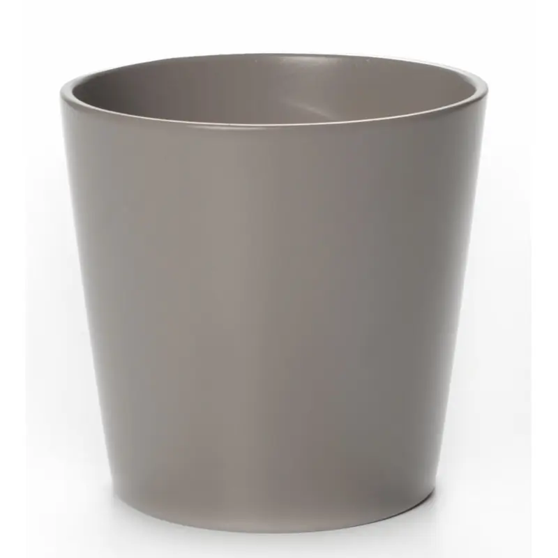 /Cache pot d15.5 h16 cm ceram gris clai alysse Marque