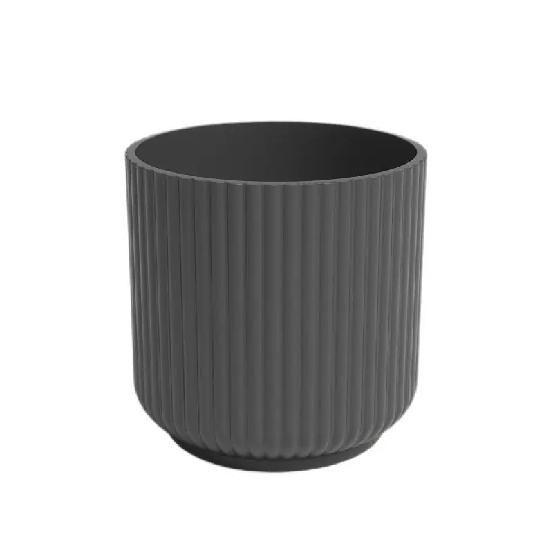 Cache-pot Luna 7 cm Anthracite – Élégance et Style pour Vos Plantes d‘Intérieur Acheter Direct