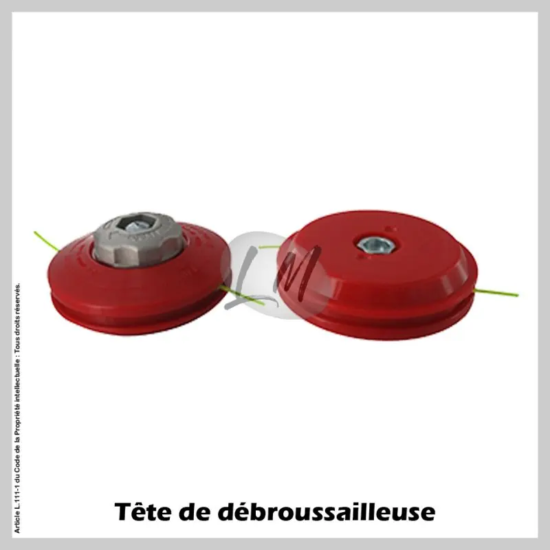 Tête débroussailleuse 2 fils TECOMEC Ø125 M10x1,25 FG Offre Limitée