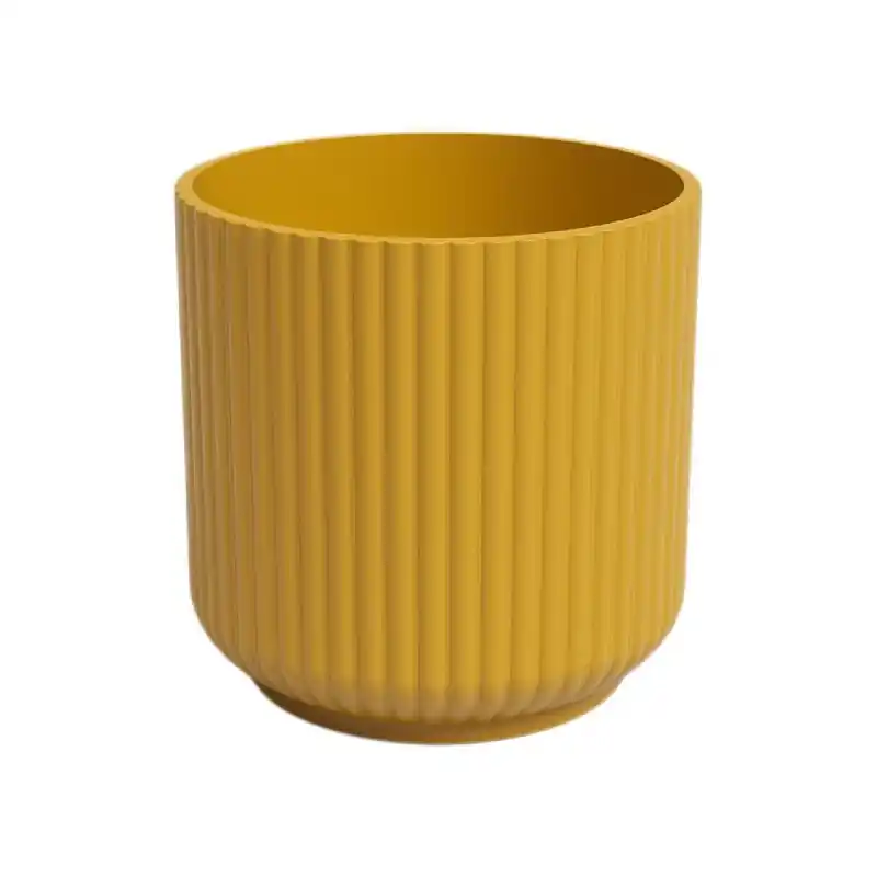 Bon Plan Cache-pot Luna 7 cm Jaune – Élégance et Design pour Vos Plantes d‘Intérieur