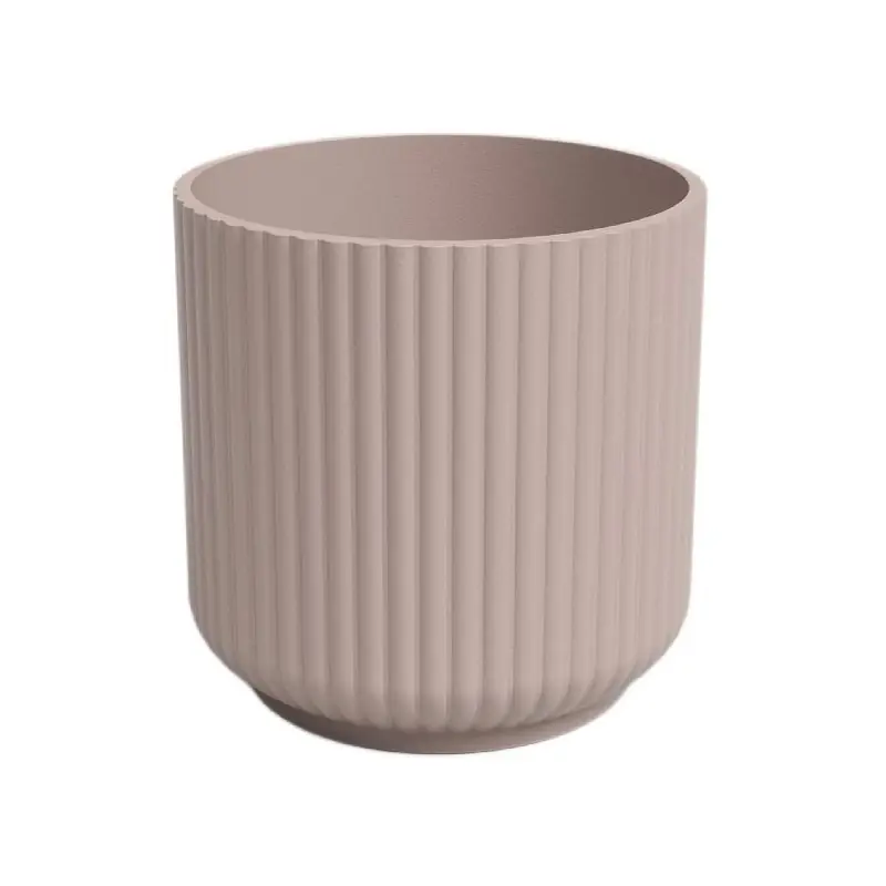 Certifié Cache-pot Luna 9cm Rose Clair – Élégance pour vos Plantes d‘Intérieur
