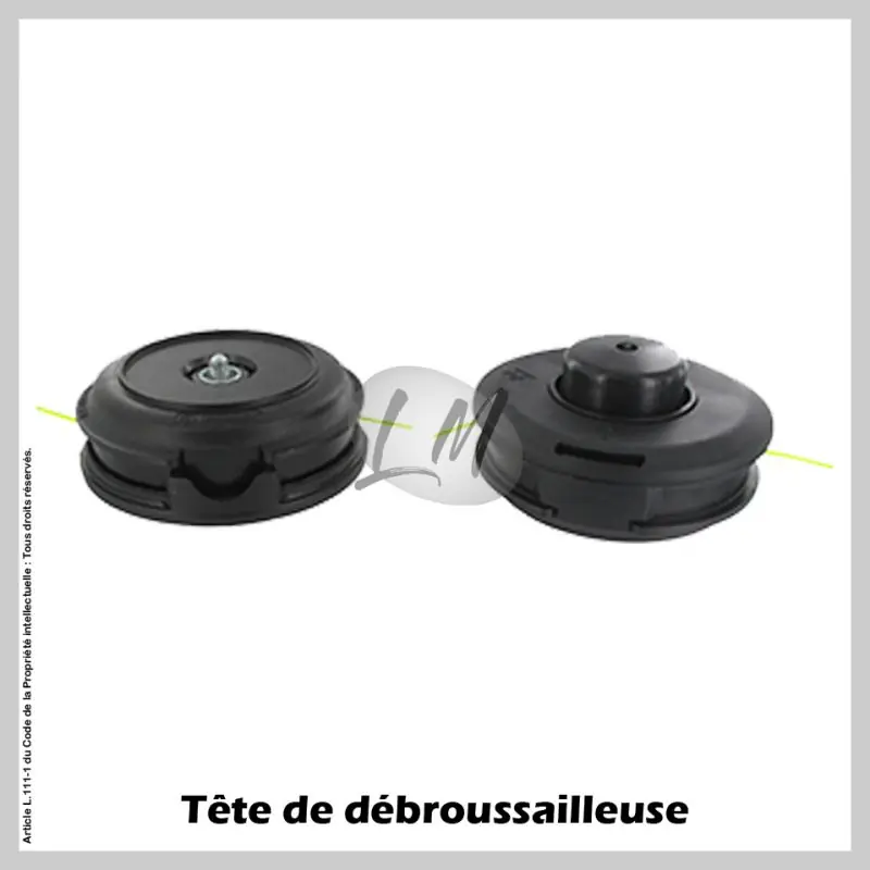 Tête débroussailleuse 2 fils TECOMEC pour EFCO/EMAK TAP-N-GO Ø130 M8x1,25 MG Produit De Marque