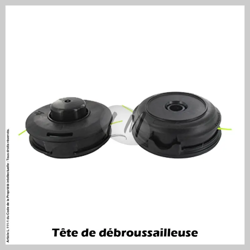 Usine Directe Tête débroussailleuse 2 fils TECOMEC TAP-N-GO Ø130 sans adaptateur