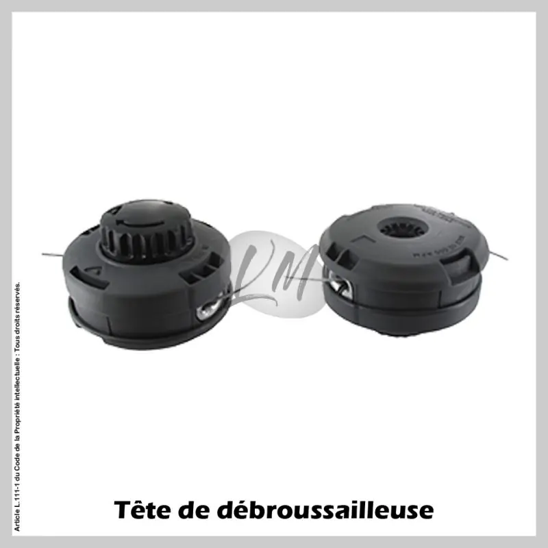Satisfait Ou Remboursé Tête débroussailleuse 2 fils TECOMEC TAP-N-GO Ø102 – Batterie Li-ion
