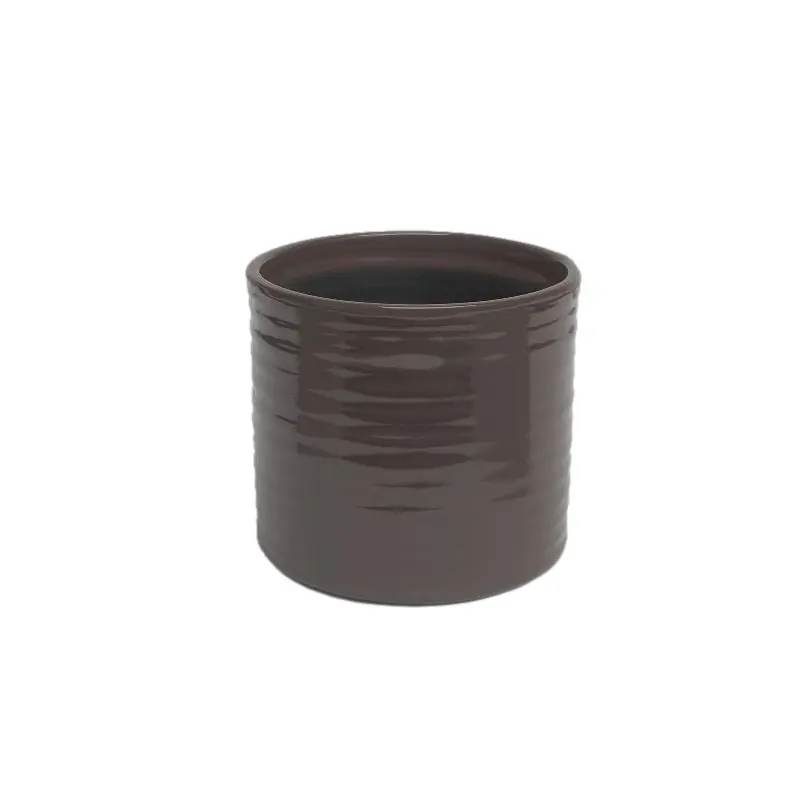 Petit Prix Cache-pot Fortuna 28 cm Marron – Élégance Artevasi pour Plantes d‘Intérieur