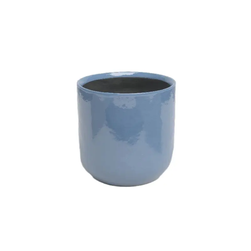 Cache-pot Jupiter 25 cm Bleu – Artevasi, Élégance et Style pour vos Plantes Soldes