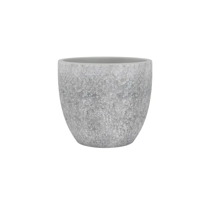 Cache-Pot Hestia 17 cm Gris Clair – Élégance Naturelle par Artevasi Paiement Sécurisé