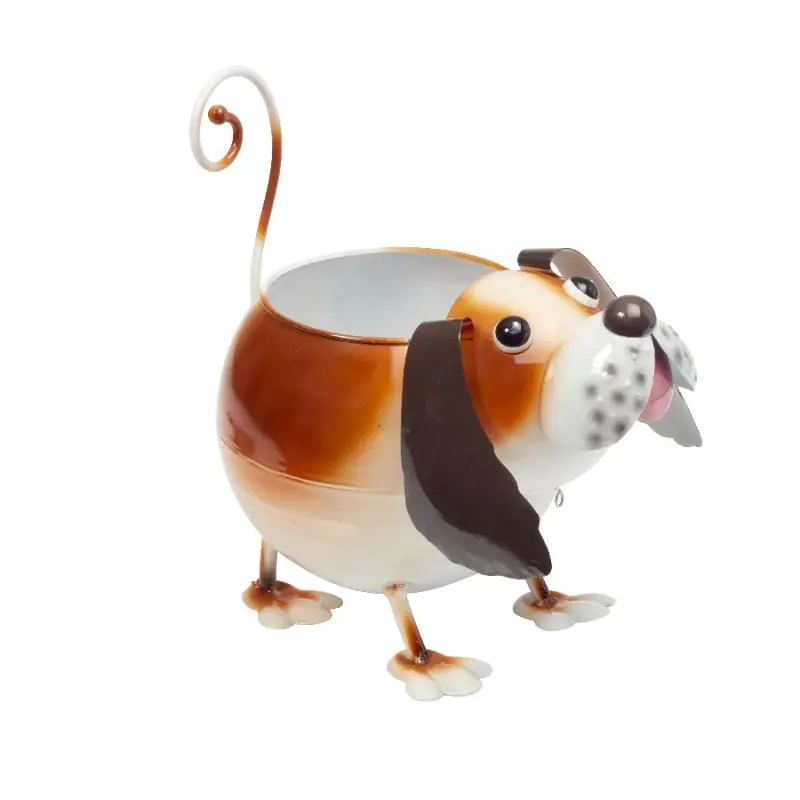 Cache pot chien métal Meilleur Choix