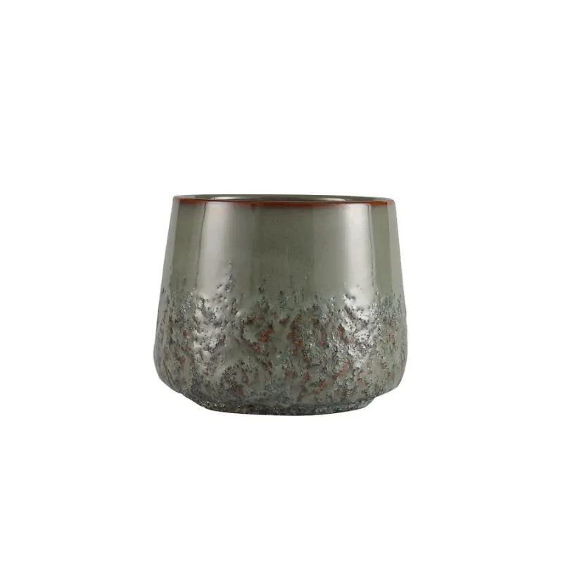 Cache pot sofy d18 h15.8 ceramique vert Acheter En Ligne
