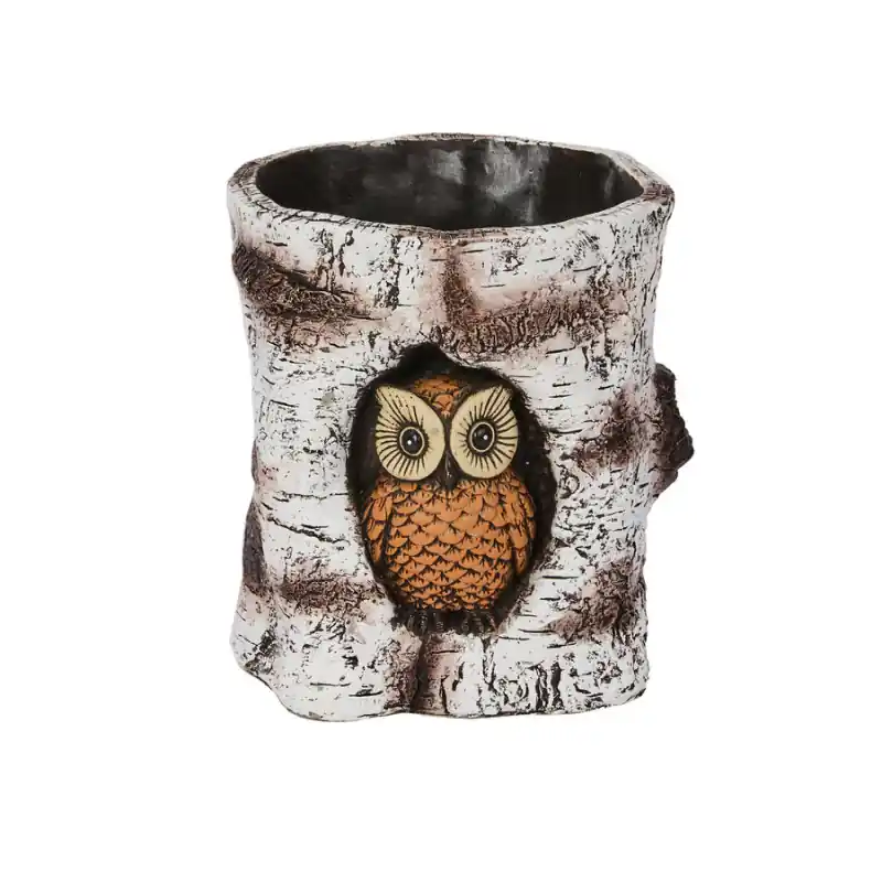 Nouveauté Jardinière souche hibou