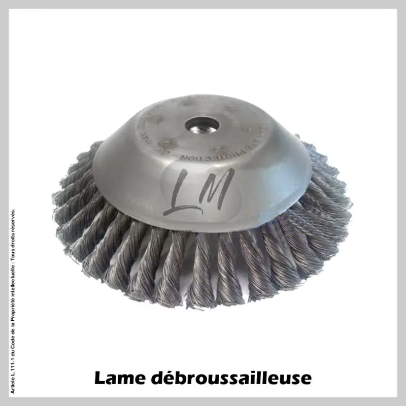 Bon Marché Brosse de désherbage Ø230 mm Al 20 mm