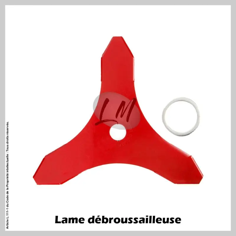 Achat Immédiat Lame débroussailleuse Orégon 3 dents Ø300 mm Al 25,4 mm