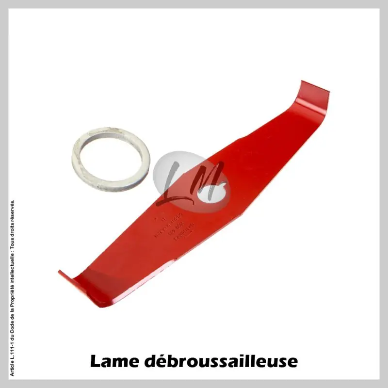Lame débroussailleuse droite Orégon Ø300 mm Al 20 et 25,4 mm Nouvelle Collection