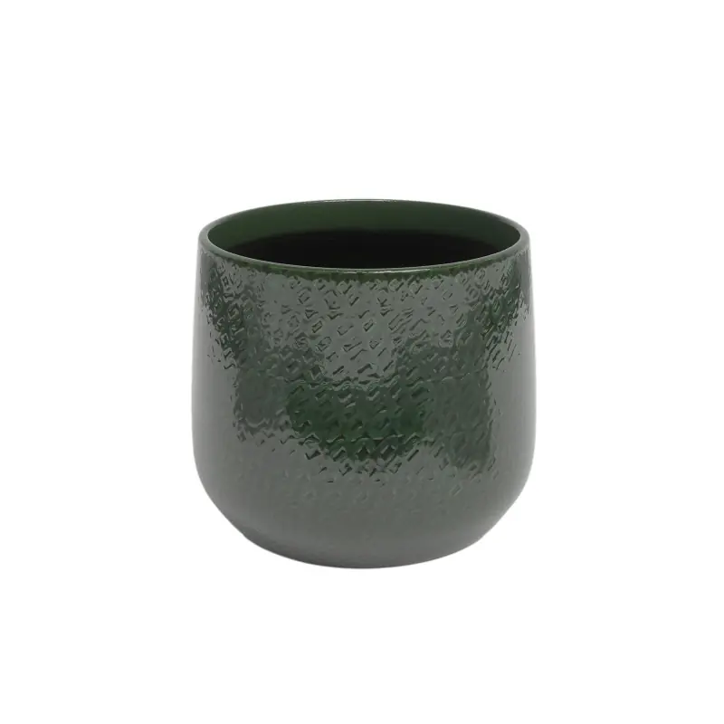 Paiement Sécurisé Cache-pot Artevasi Olympus 23 cm Vert Émeraude – Élégance et Style pour vos Plantes