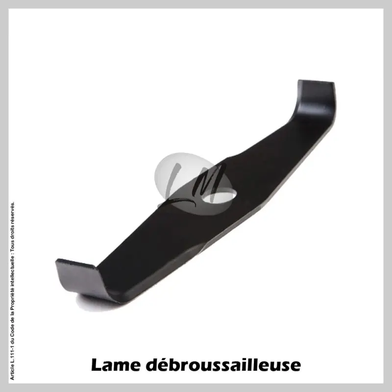 Lame débroussailleuse droite Ø320 mm Al 25,4 mm Commander Vite