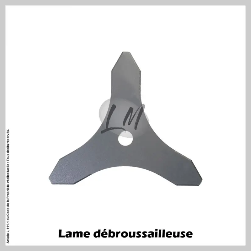 Populaire Lame débroussailleuse 3 dents Ø300 mm Al 20 mm