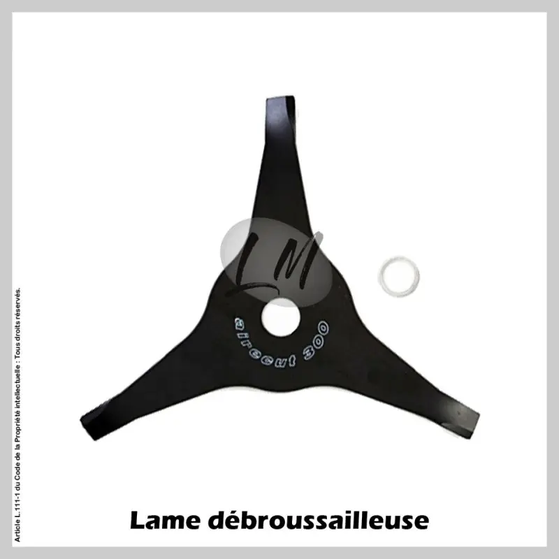 Produit De Marque Lame débroussailleuse Aire Cut 3 dents Ø300 mm Al 25,4 mm