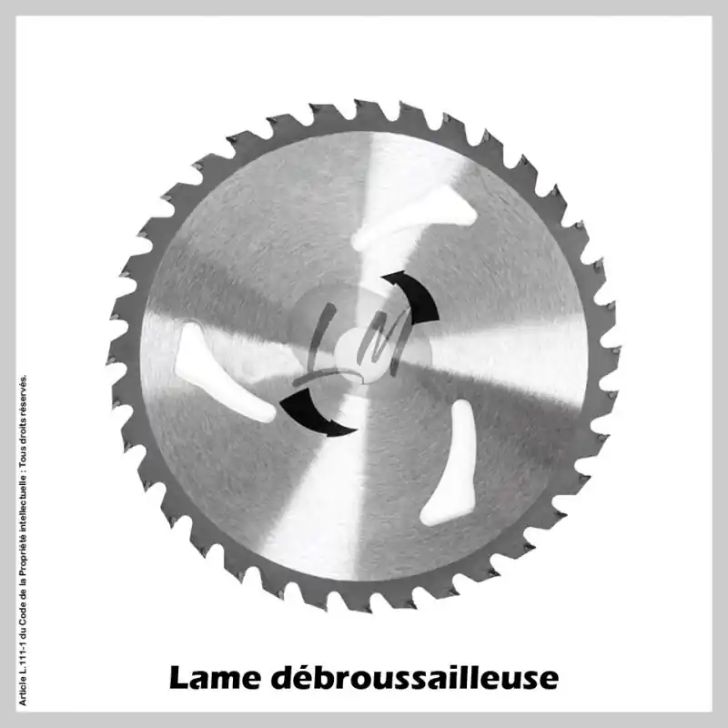 Promotion Saisonnière Lame débroussailleuse 36 dents Ø230 mm Al 25.4 mm