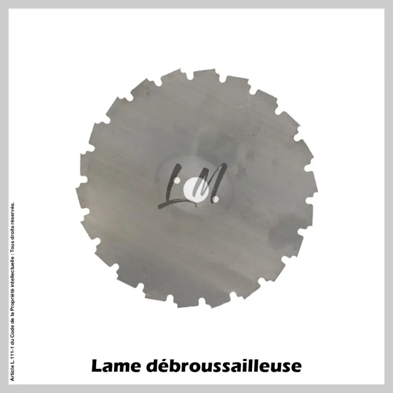 Offre Du Jour Lame débroussailleuse 22 dents Ø200 mm Al 20 mm