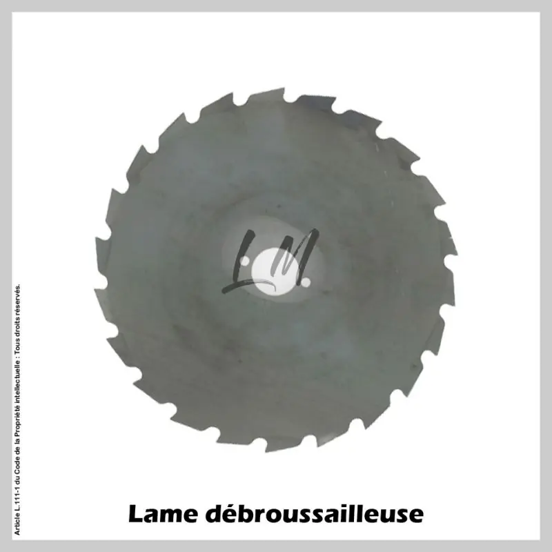 Bon Marché Lame débroussailleuse 22 dents Ø200 mm Al 25,4 mm