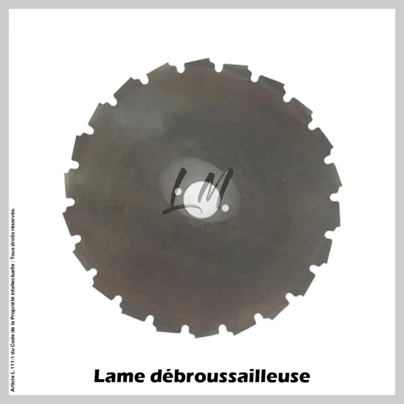 Acheter En Ligne Lame débroussailleuse 22 dents Ø200 mm Al 25,4 mm