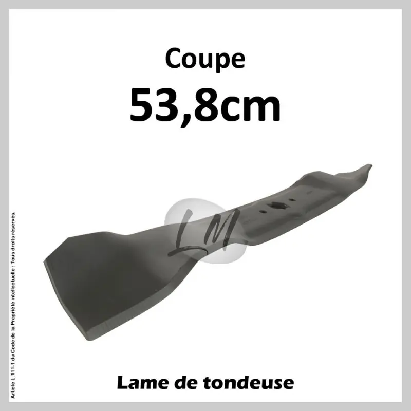 Soldes Lame tondeuse Coupe 54 cm MTD