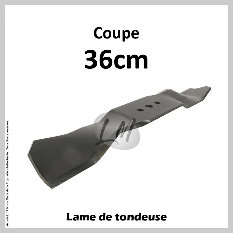 Certifié Lame tondeuse Coupe 36 cm HUSQVARNA