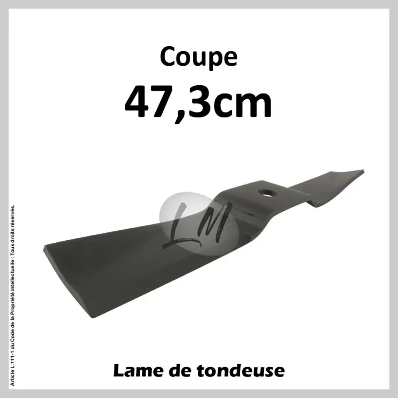 Top Vente Lame tondeuse Coupe 47,3 cm ISEKI