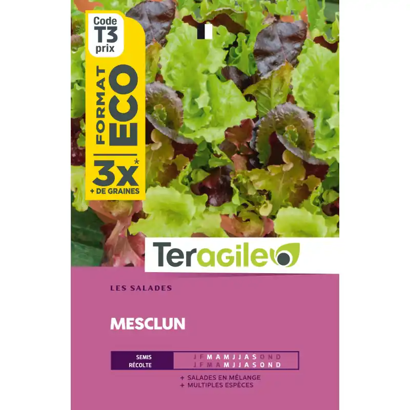 Mesclun t3 teragile Promotion Saisonnière