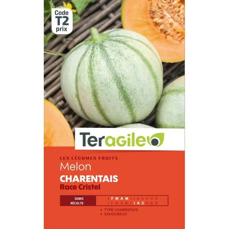 Prix Choc Melon charentais race cristel t2 teragile