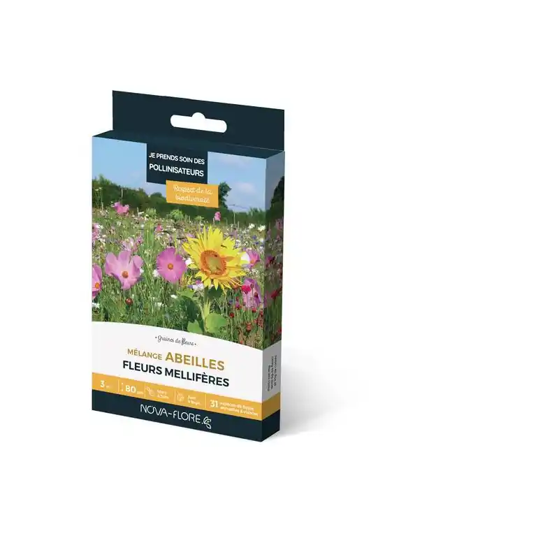 Mélange Abeilles 3m² – Jachère pour attirer les abeilles Acheter Direct