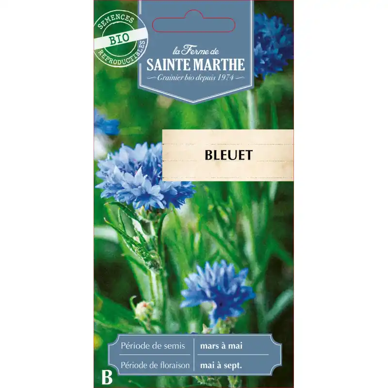 Solde Bleuet bio de la ferme sainte marthe – fruits frais et naturels pour vos recettes – graines à semer