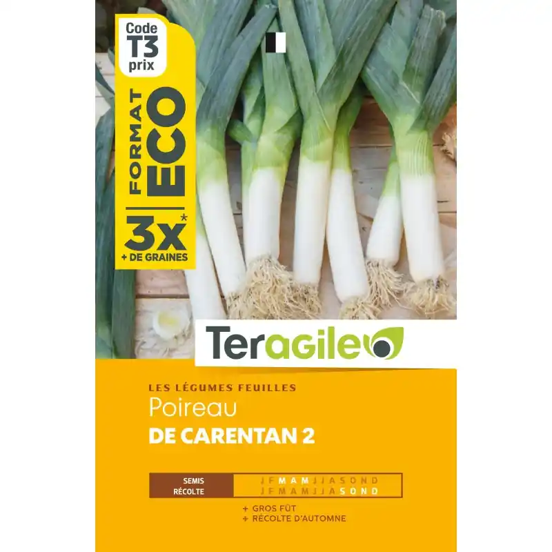Prix Promo Poireau de carentan 2 t3 teragile